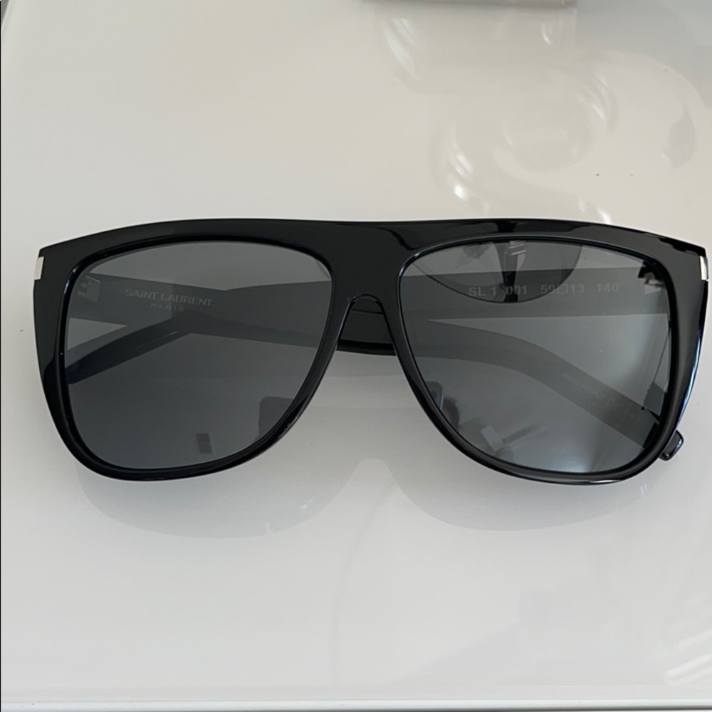 Saint Laurent Flat Top Sunglasses - Picture 2 of 4